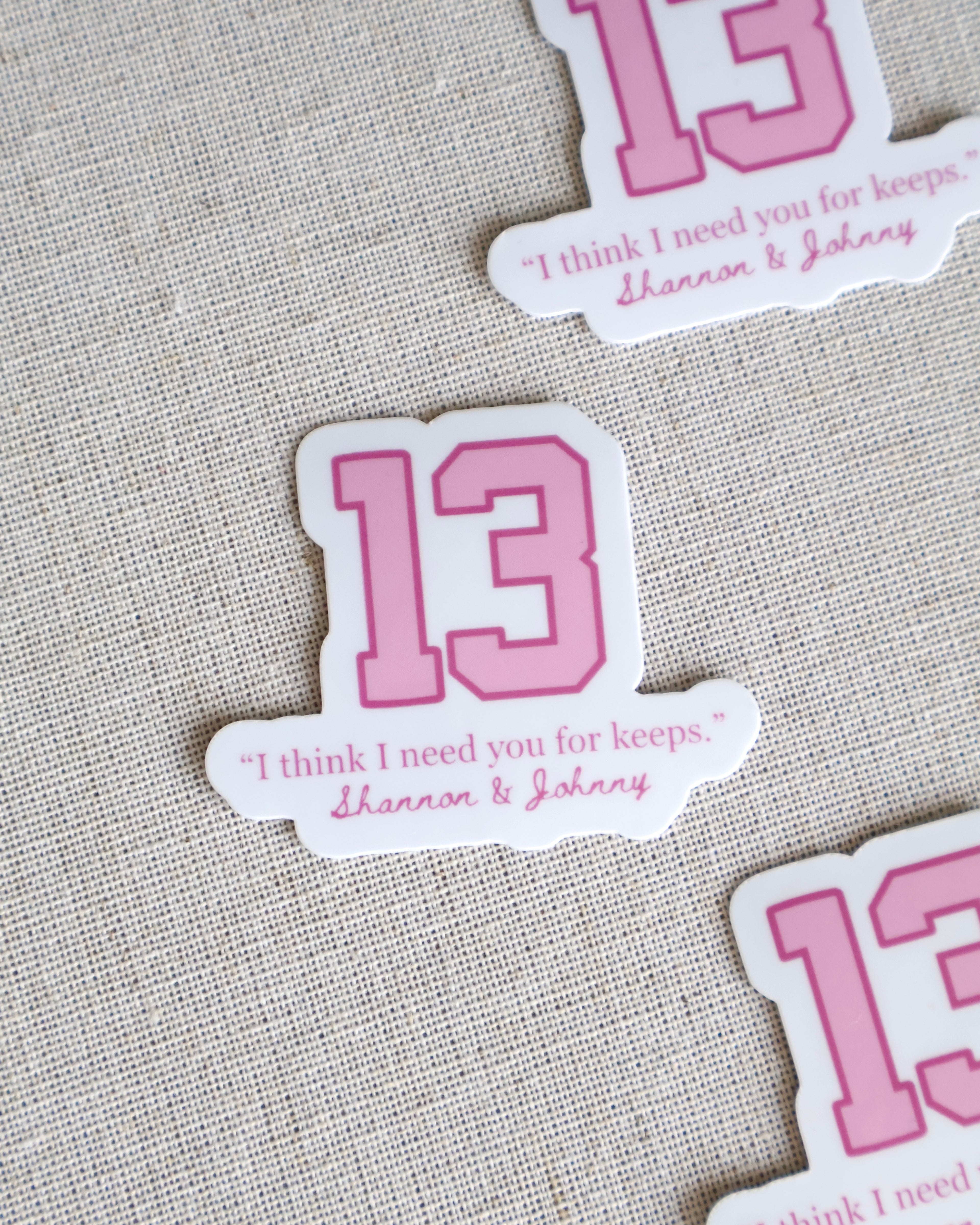 13 Sticker