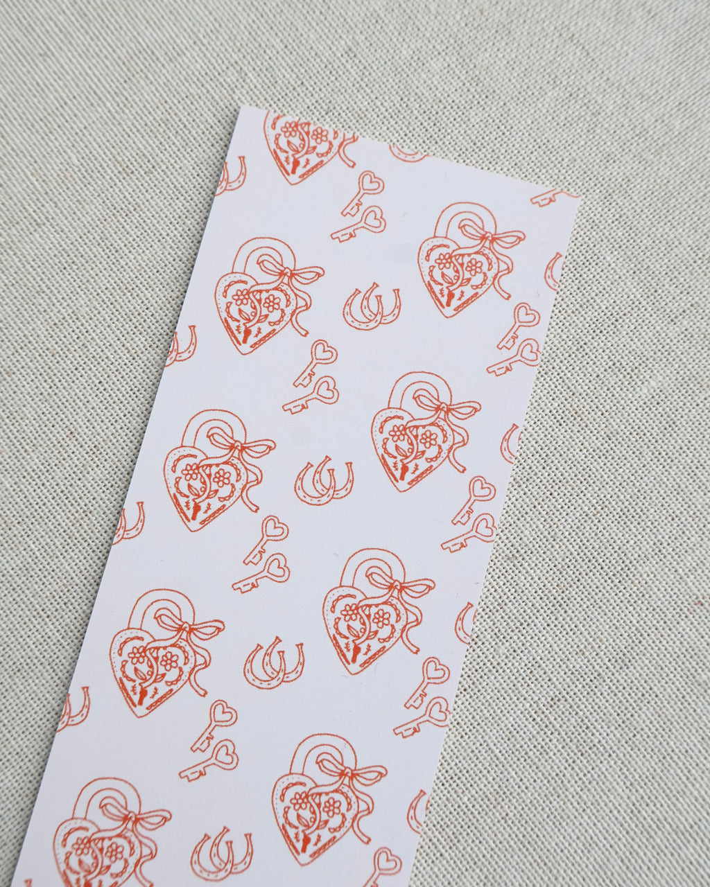 Western Locket Bookmark