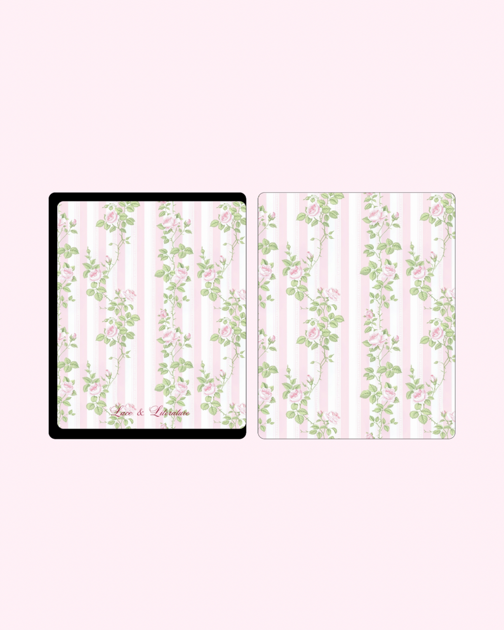 Striped Vines Kindle Case