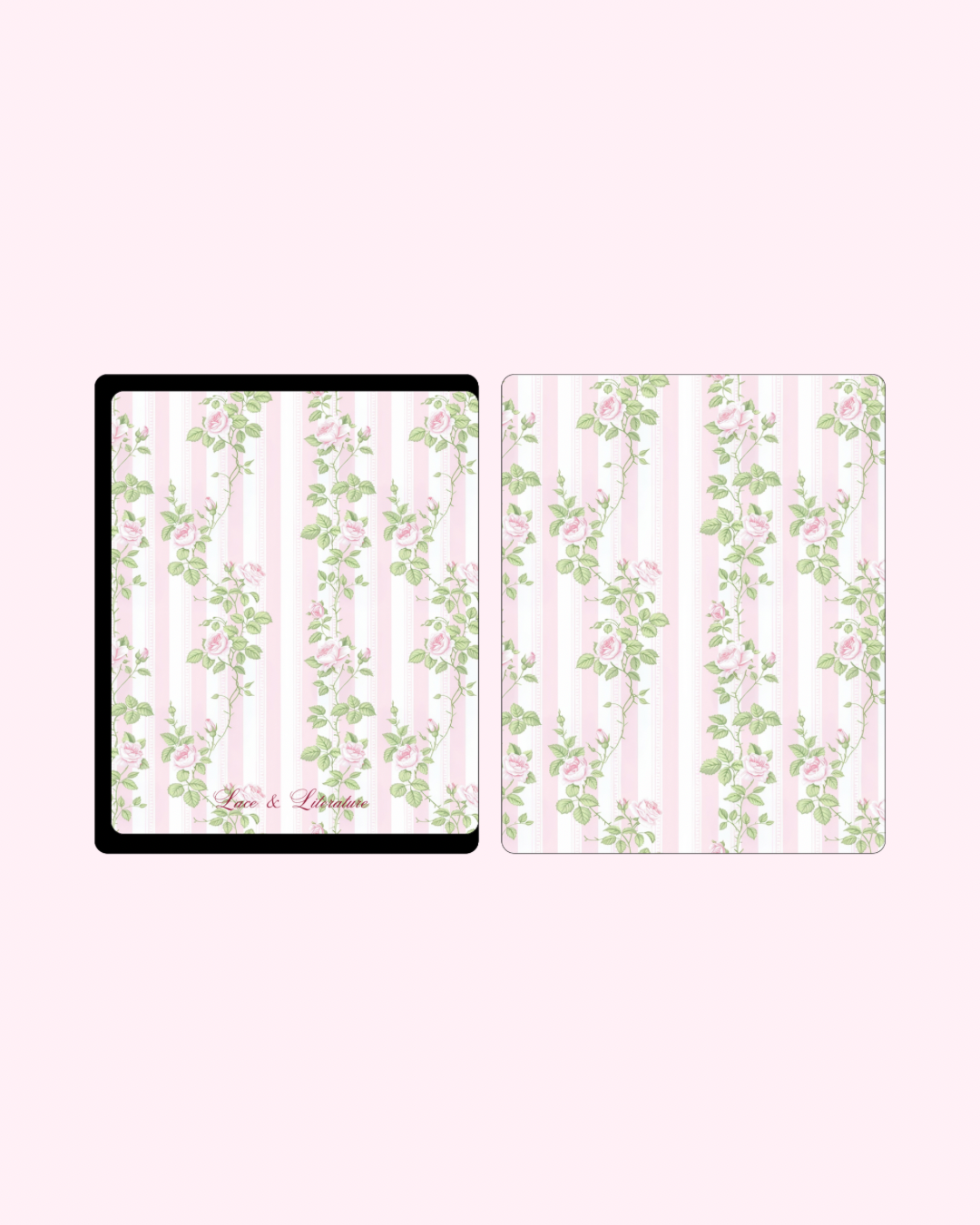 Striped Vines Kindle Case