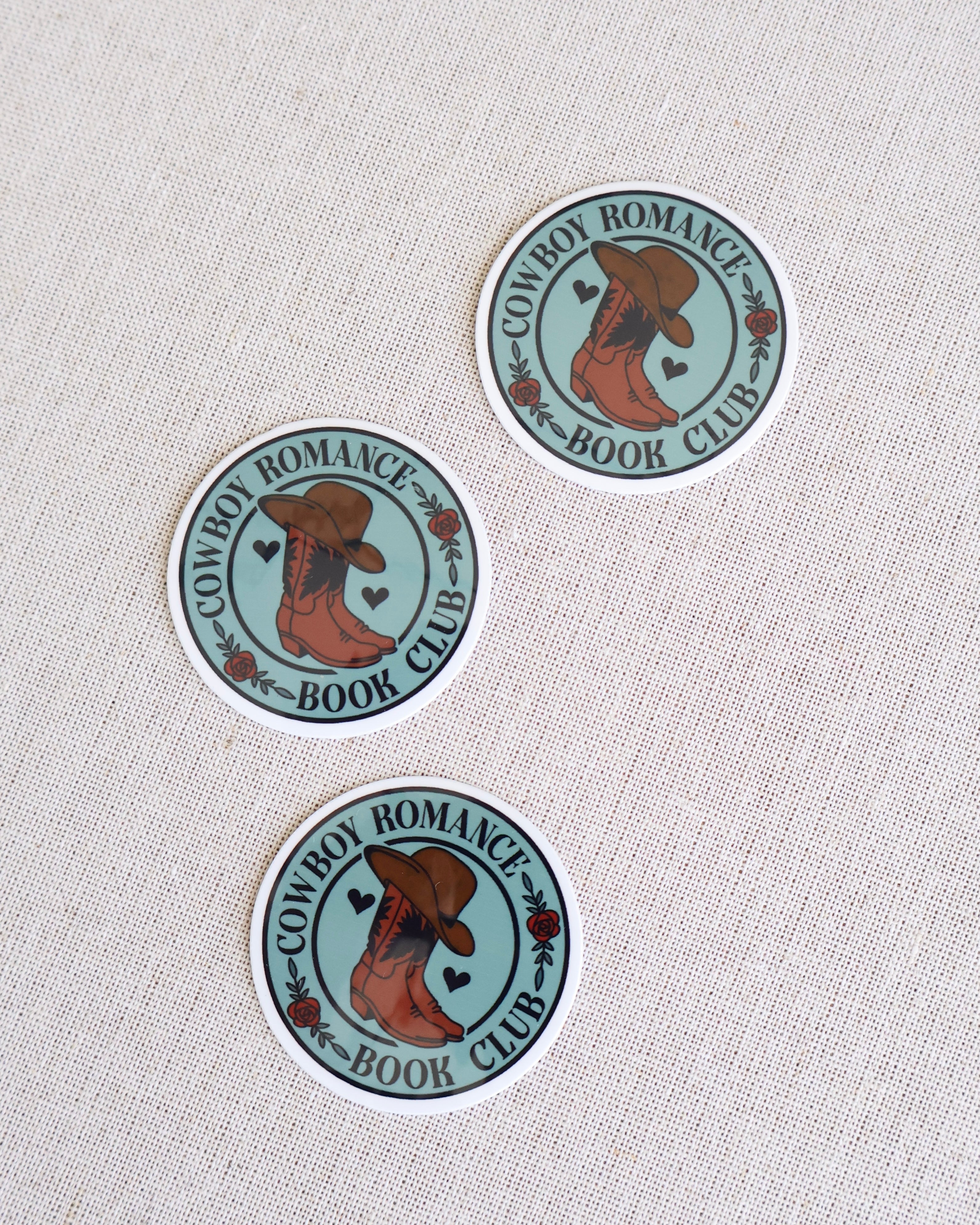 Cowboy Romance Sticker