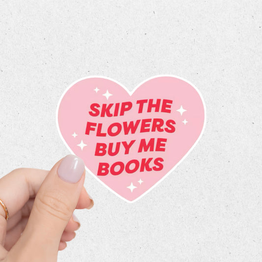 Buy Me Books Sticker