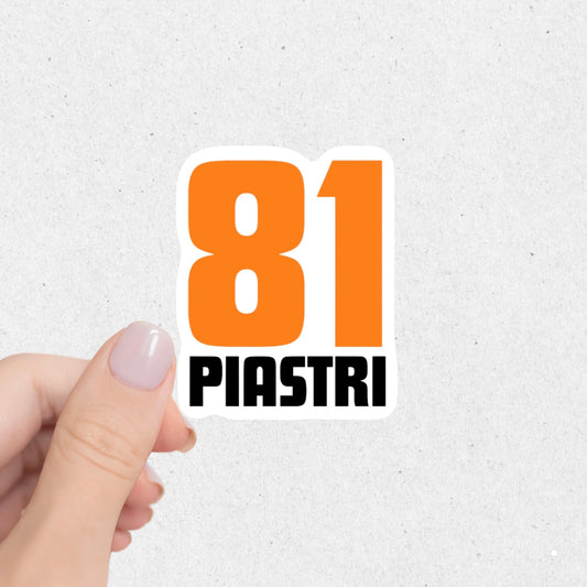 Piastri Sticker