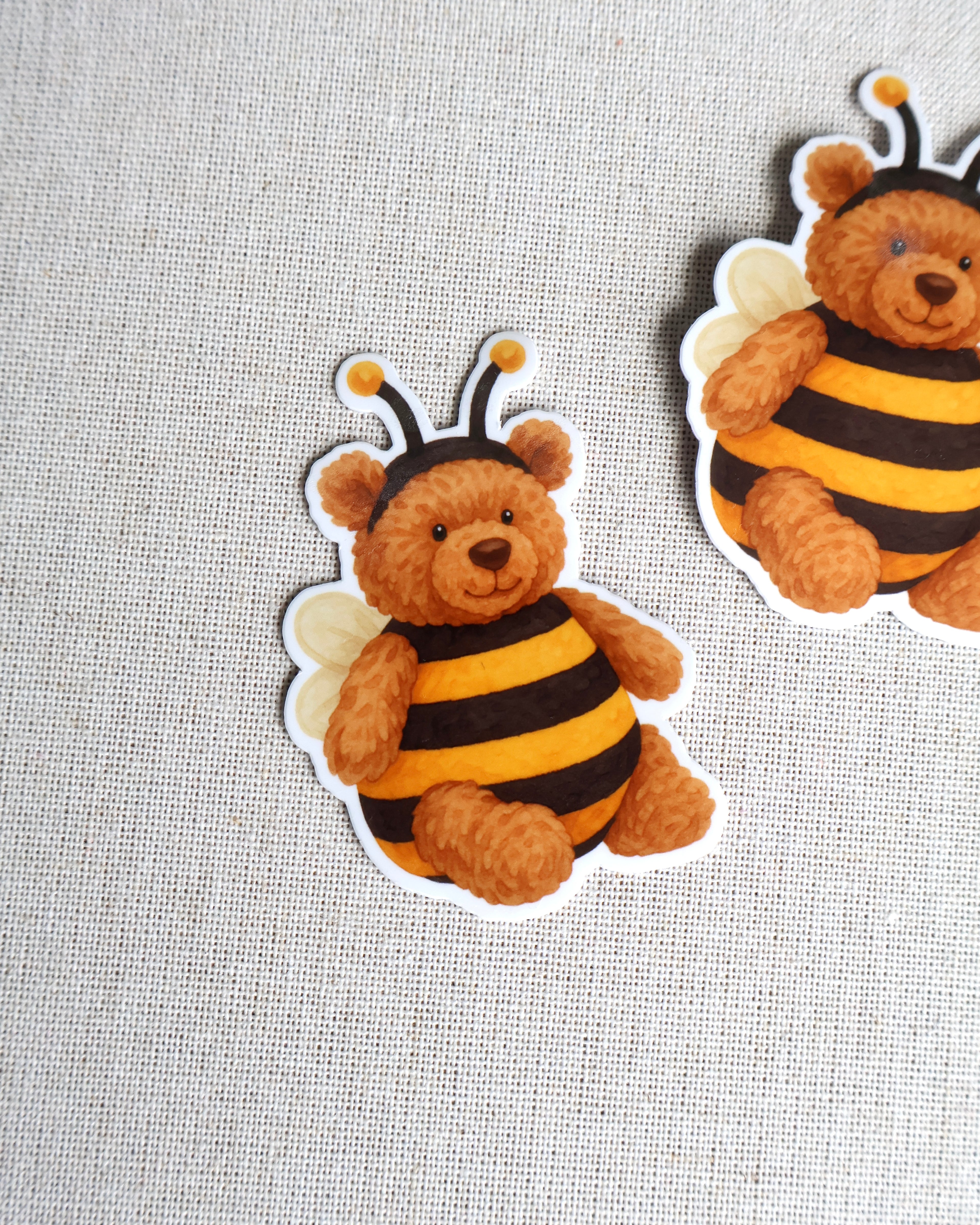 Bee Bear Sticker