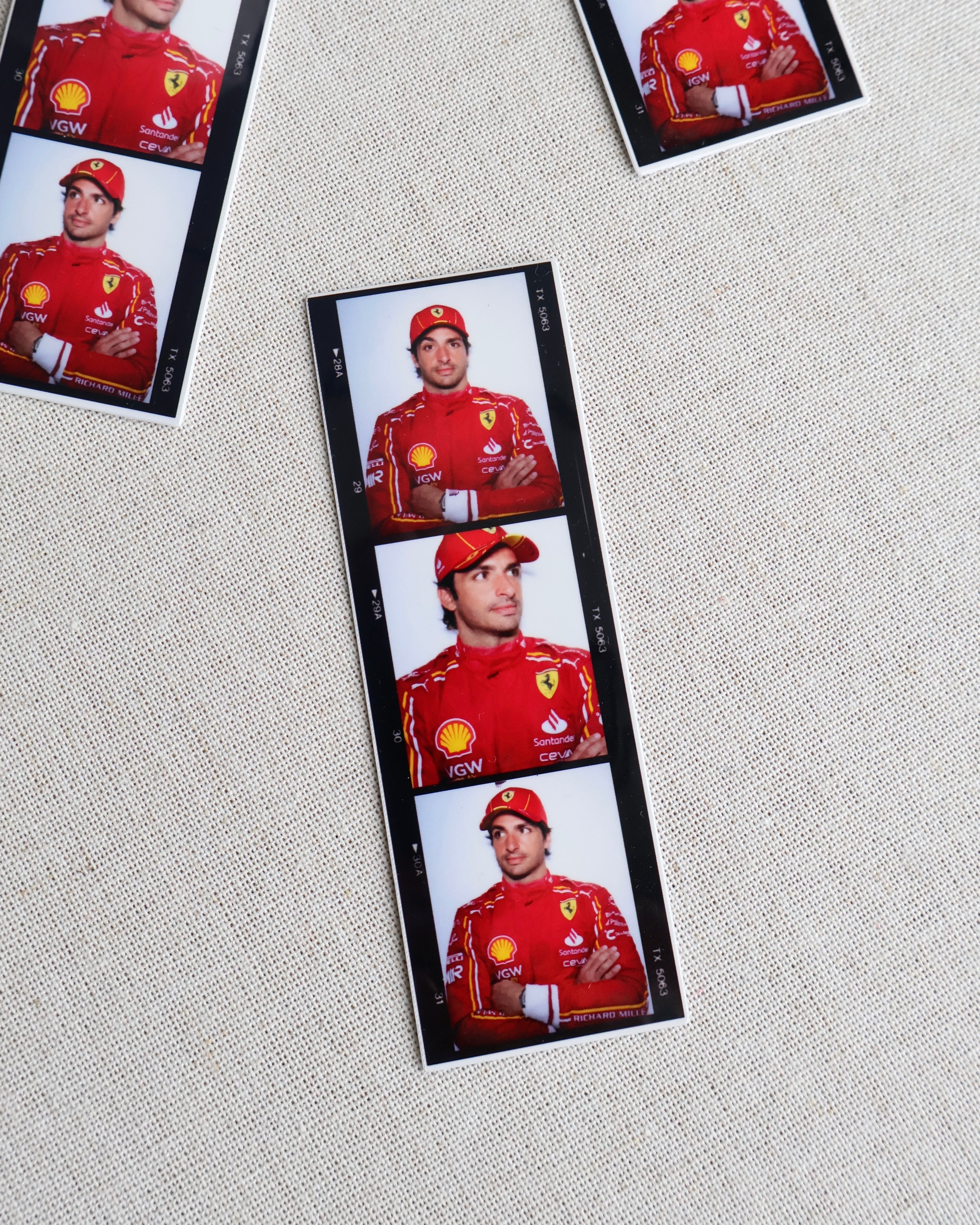 Carlos Polaroid Sticker