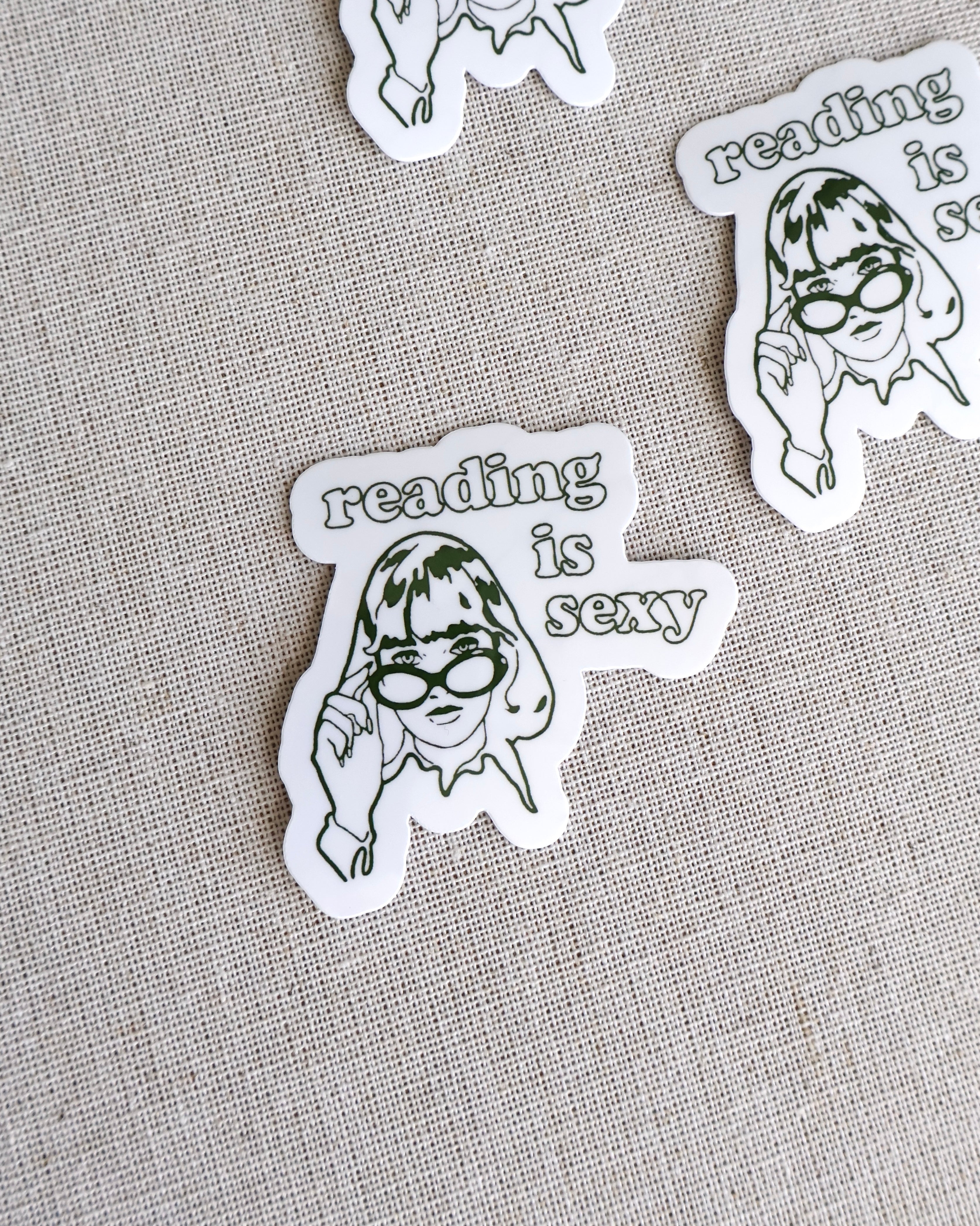 Reading Is Sexy Sticker
