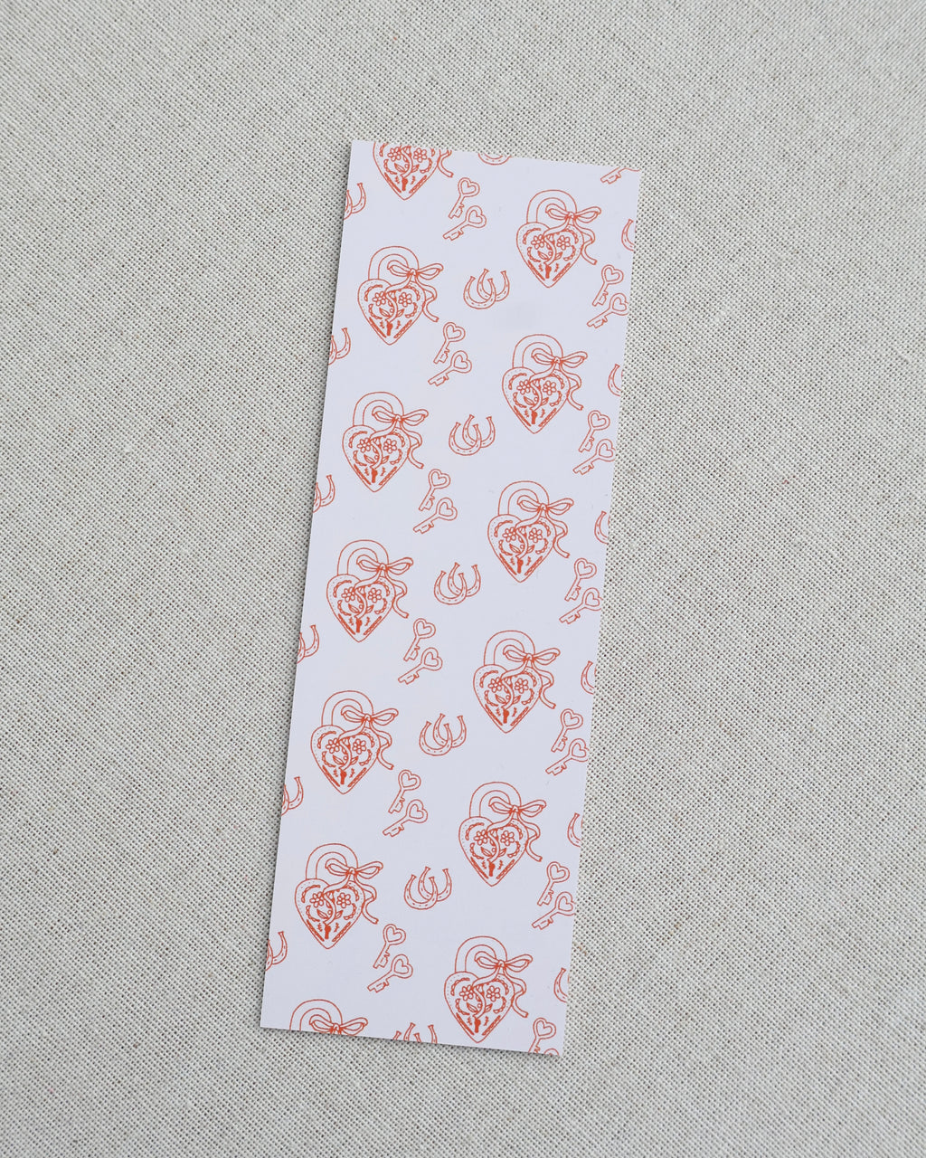 Western Locket Bookmark