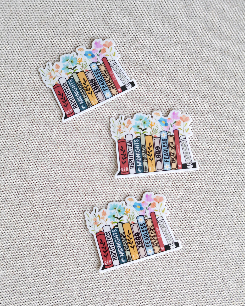 Taylor Album Book Sticker