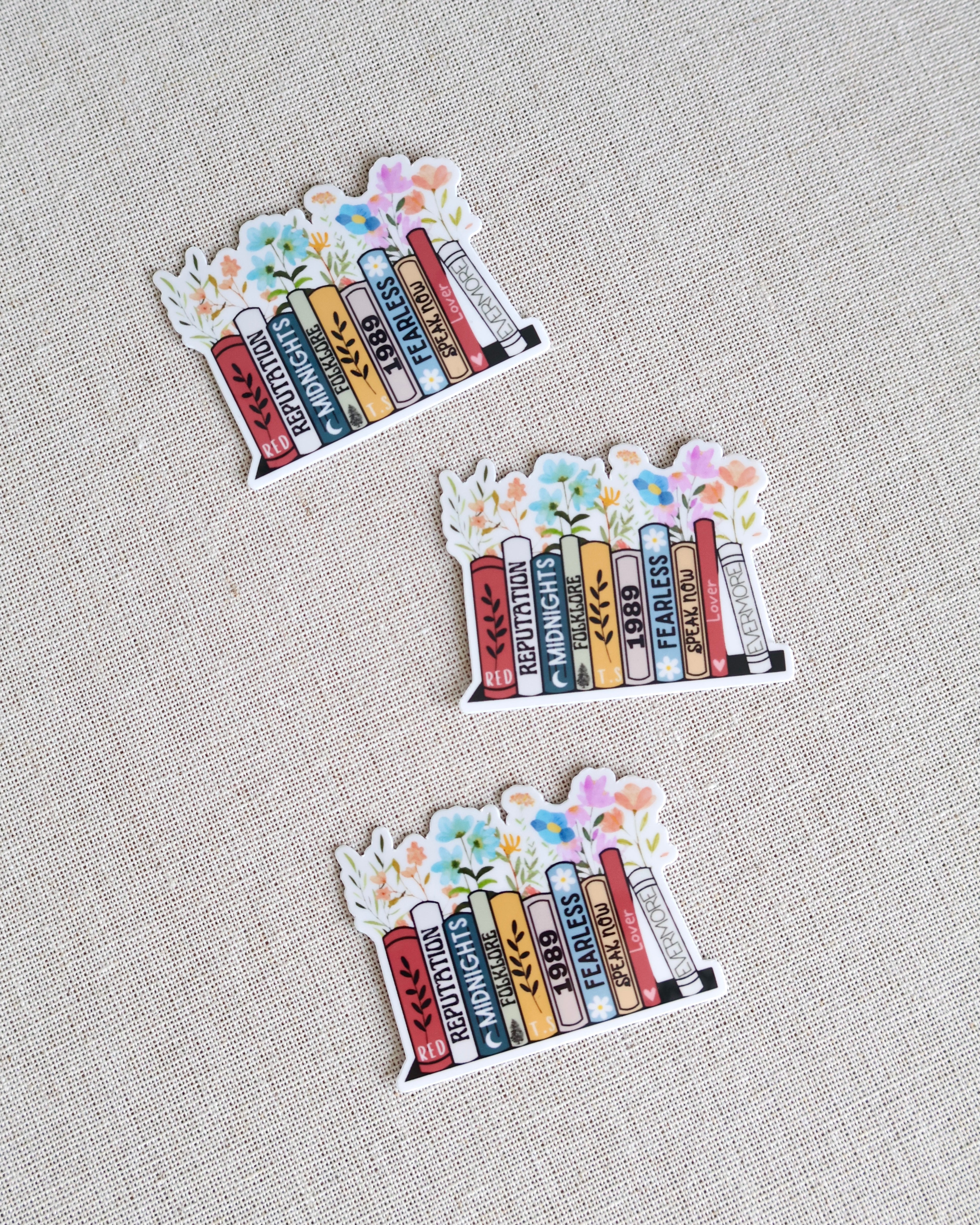 Taylor Album Book Sticker