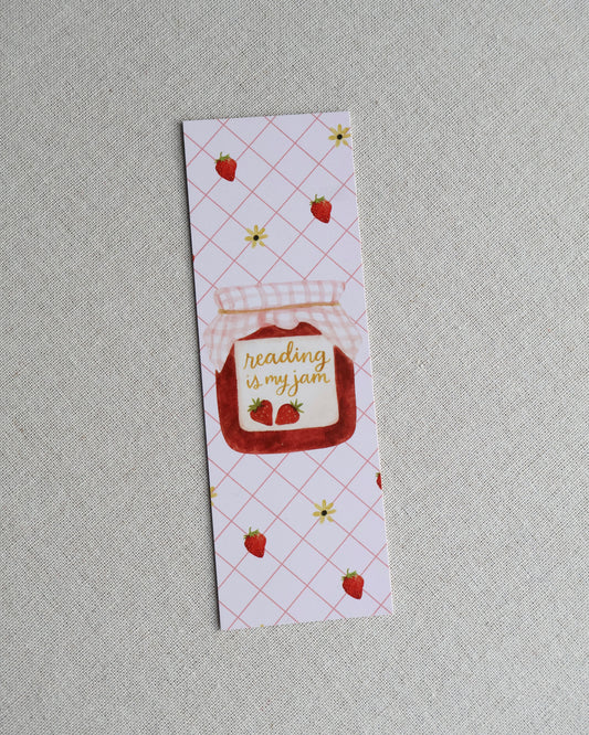 Reading Is My Jam Bookmark