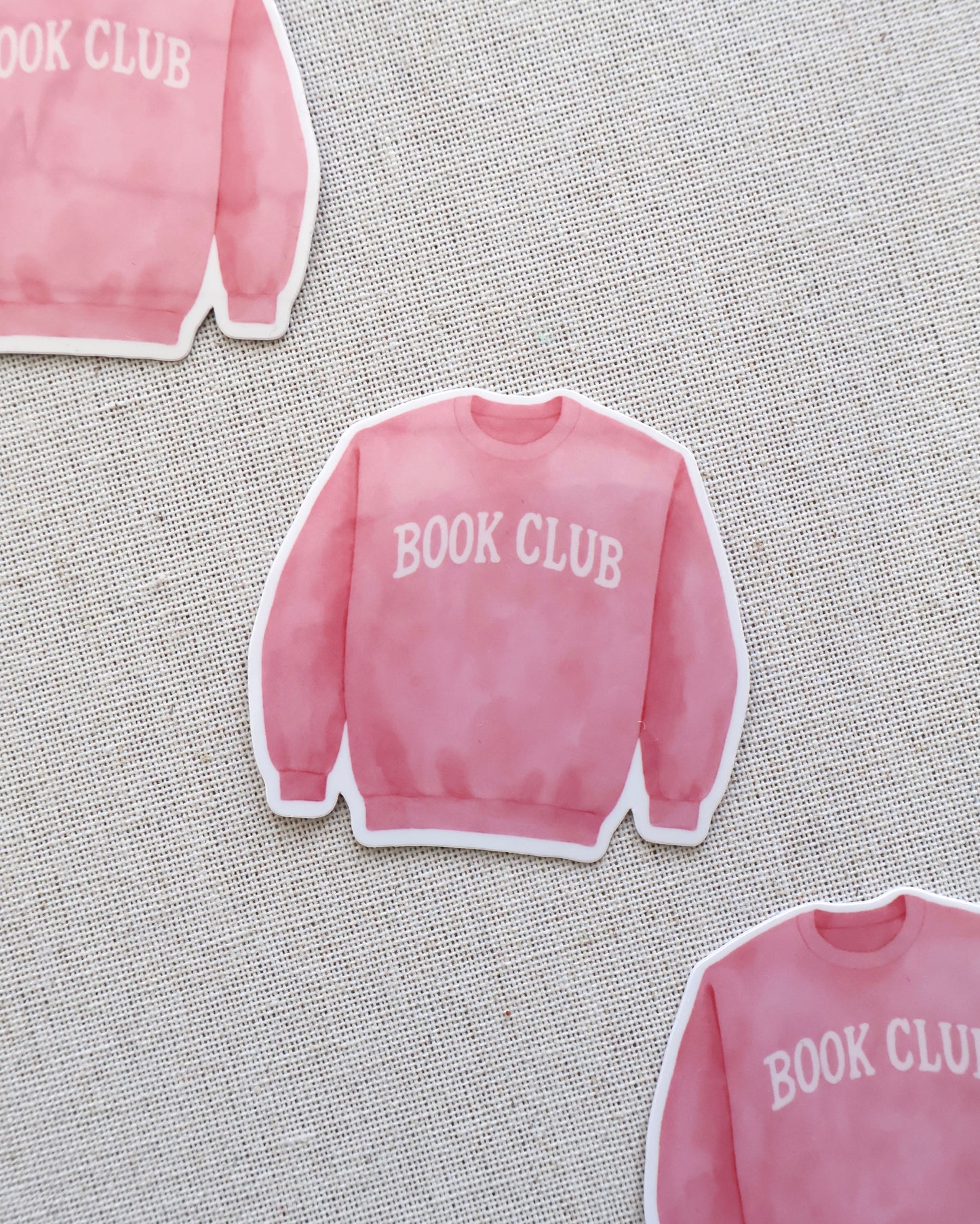 Book Club Jumper Sticker