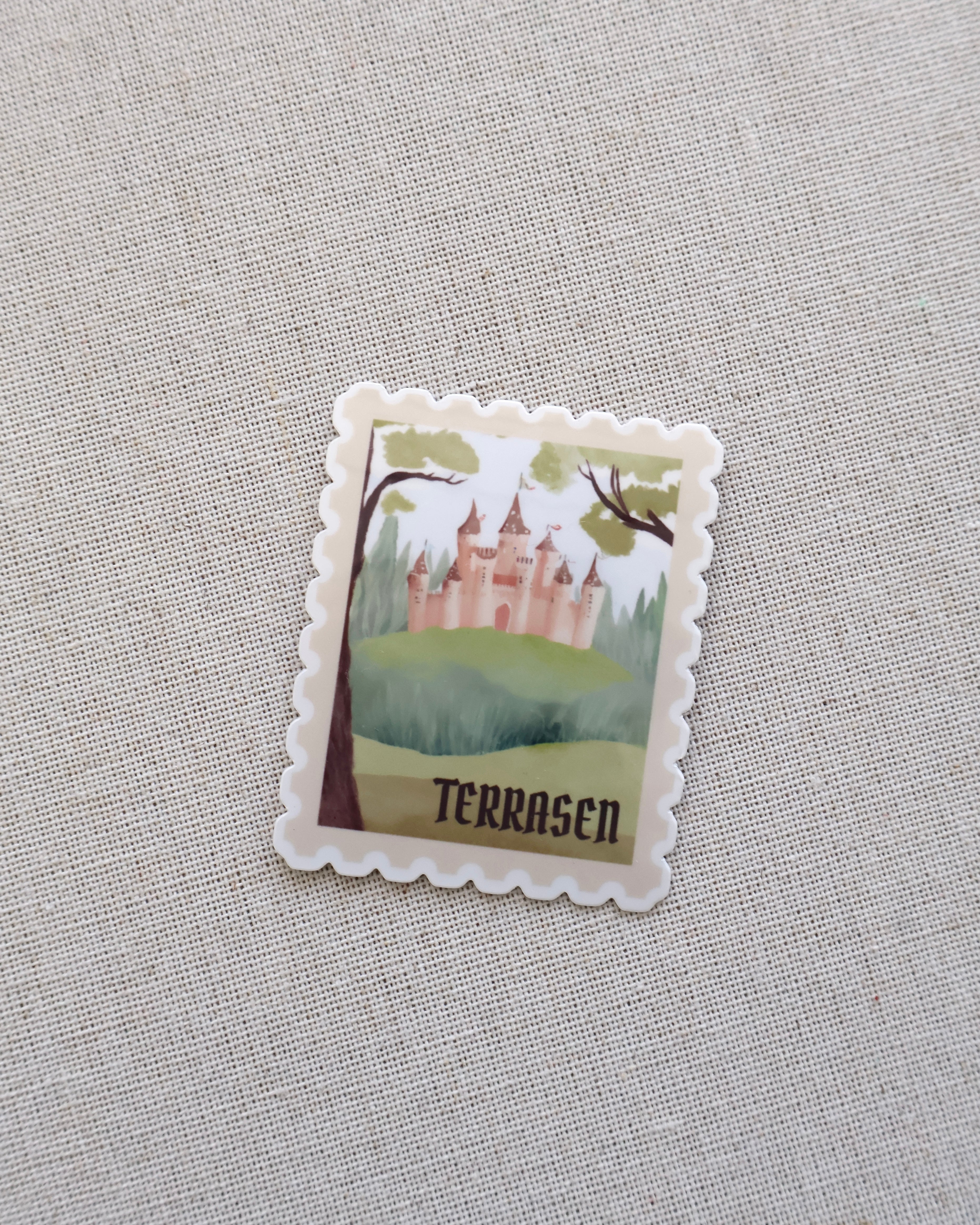 Terrsen Stamp Sticker