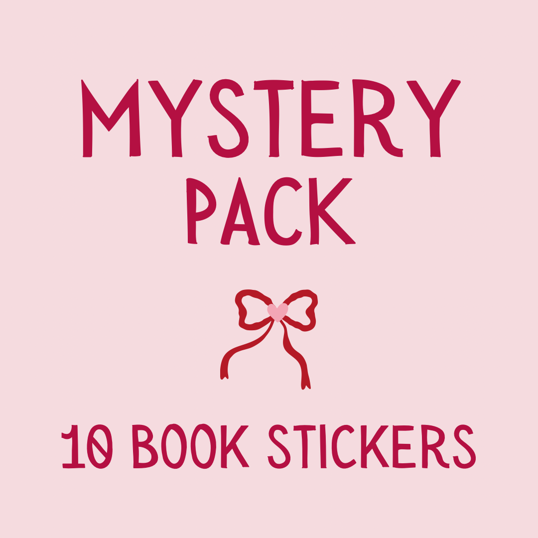 MYSTERY PACK OF 10 - Book Stickers