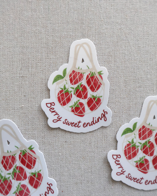 Berry Sweet Endings Sticker