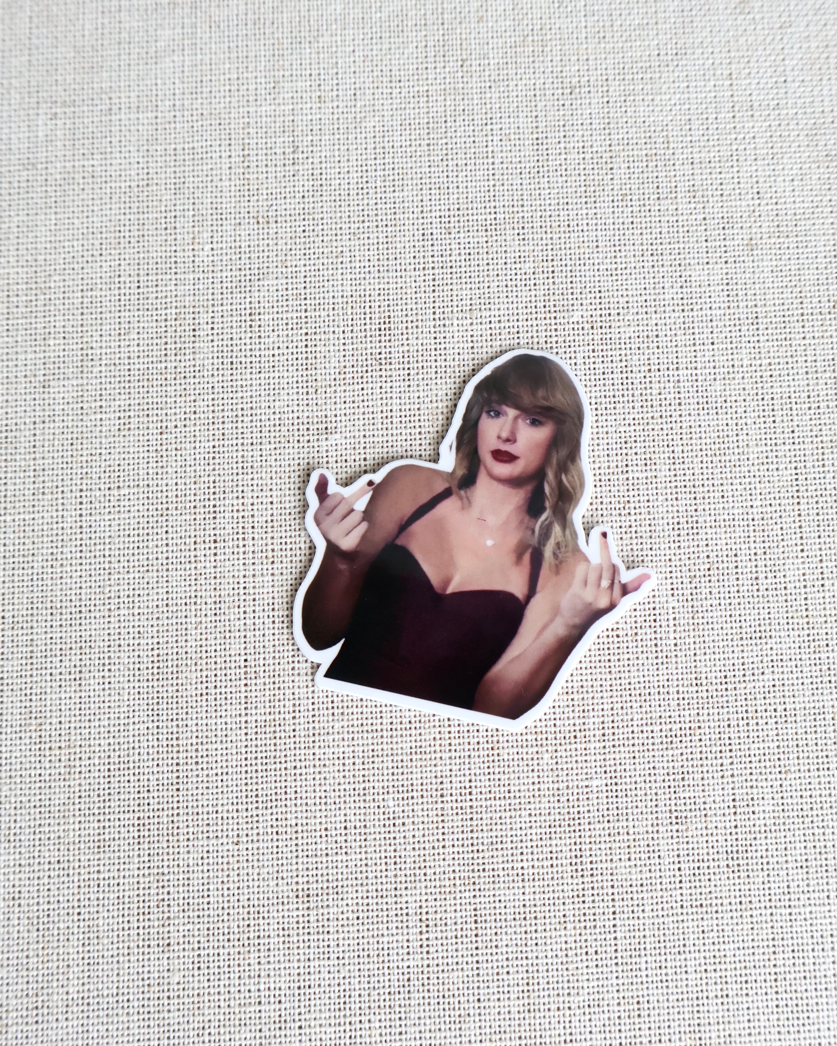 Taylor Finger Sticker