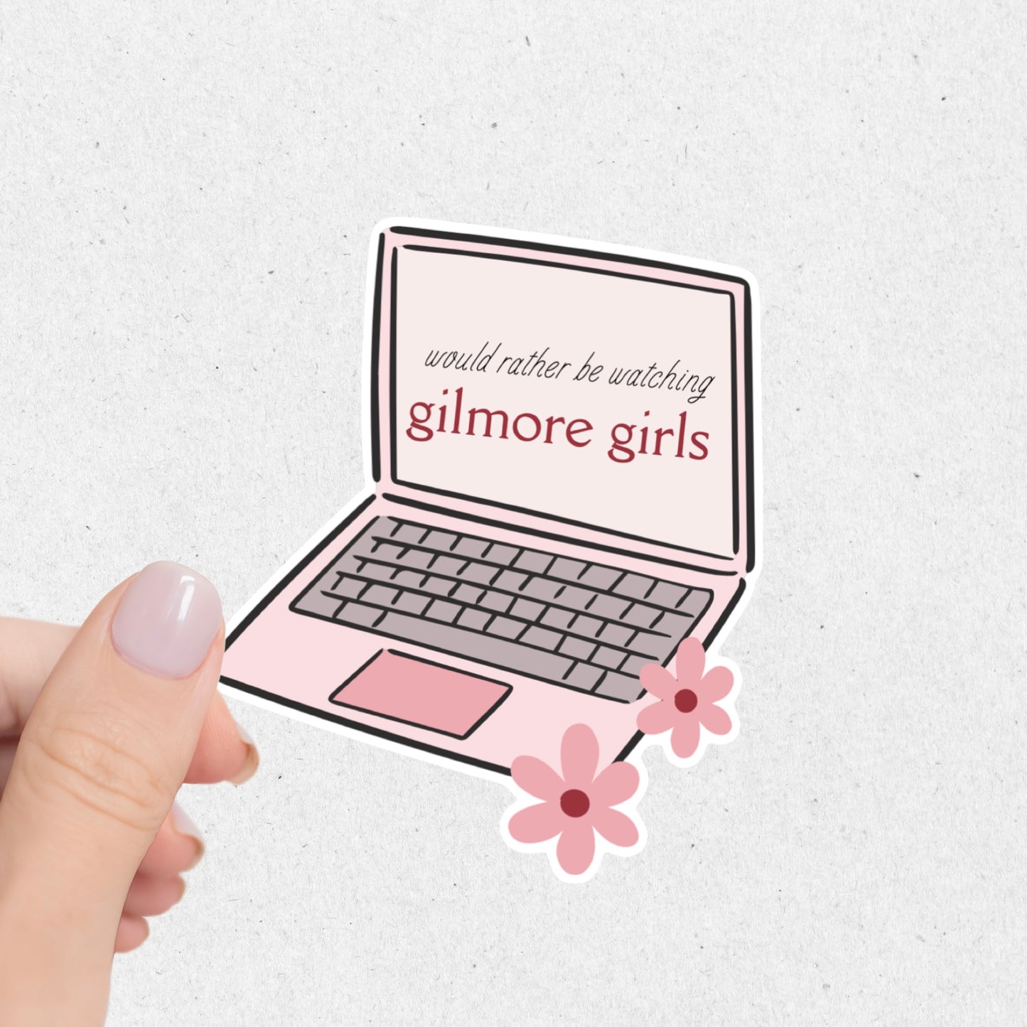 Girlmore Laptop Sticker