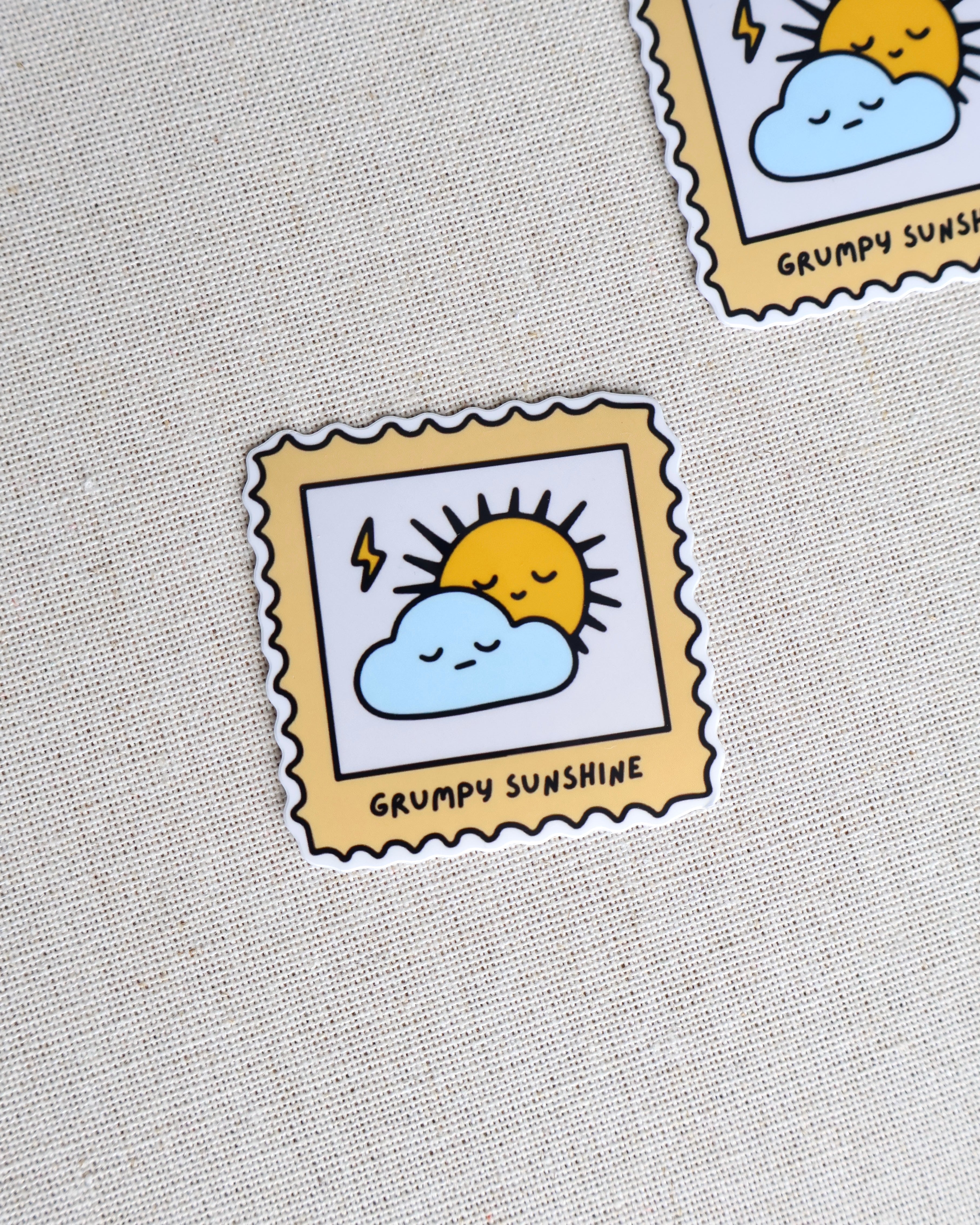 Grumpy Sunshine Sticker