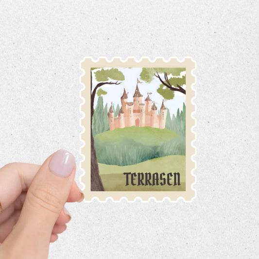 Terrsen Stamp Sticker