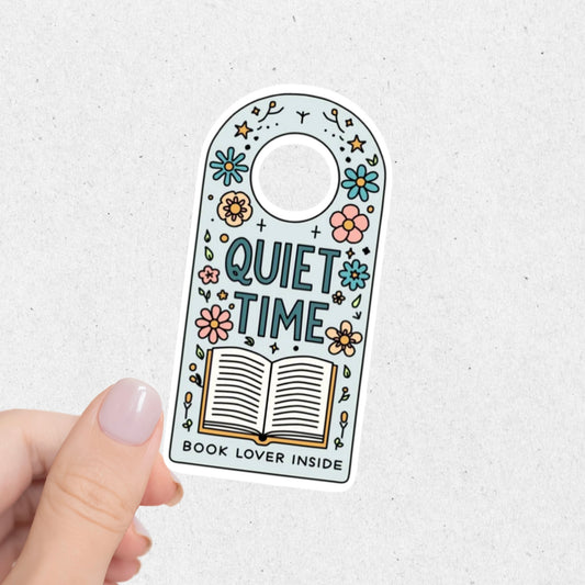 Quiet Time Sticker