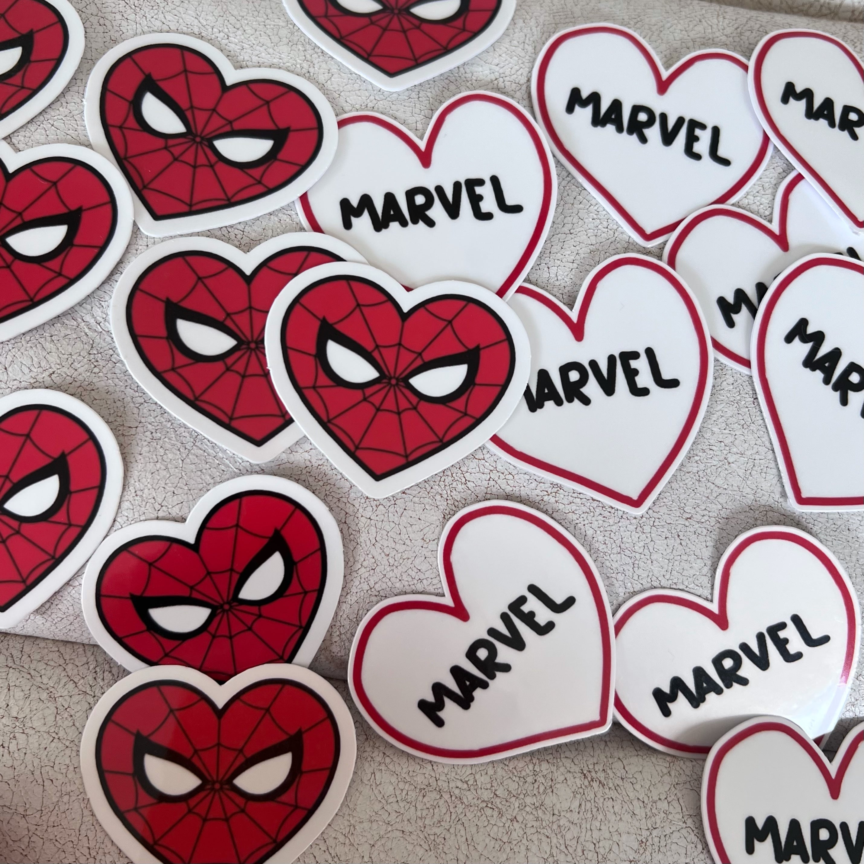 Spider Heart Sticker