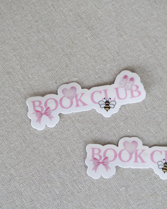 Book Club Icon Sticker