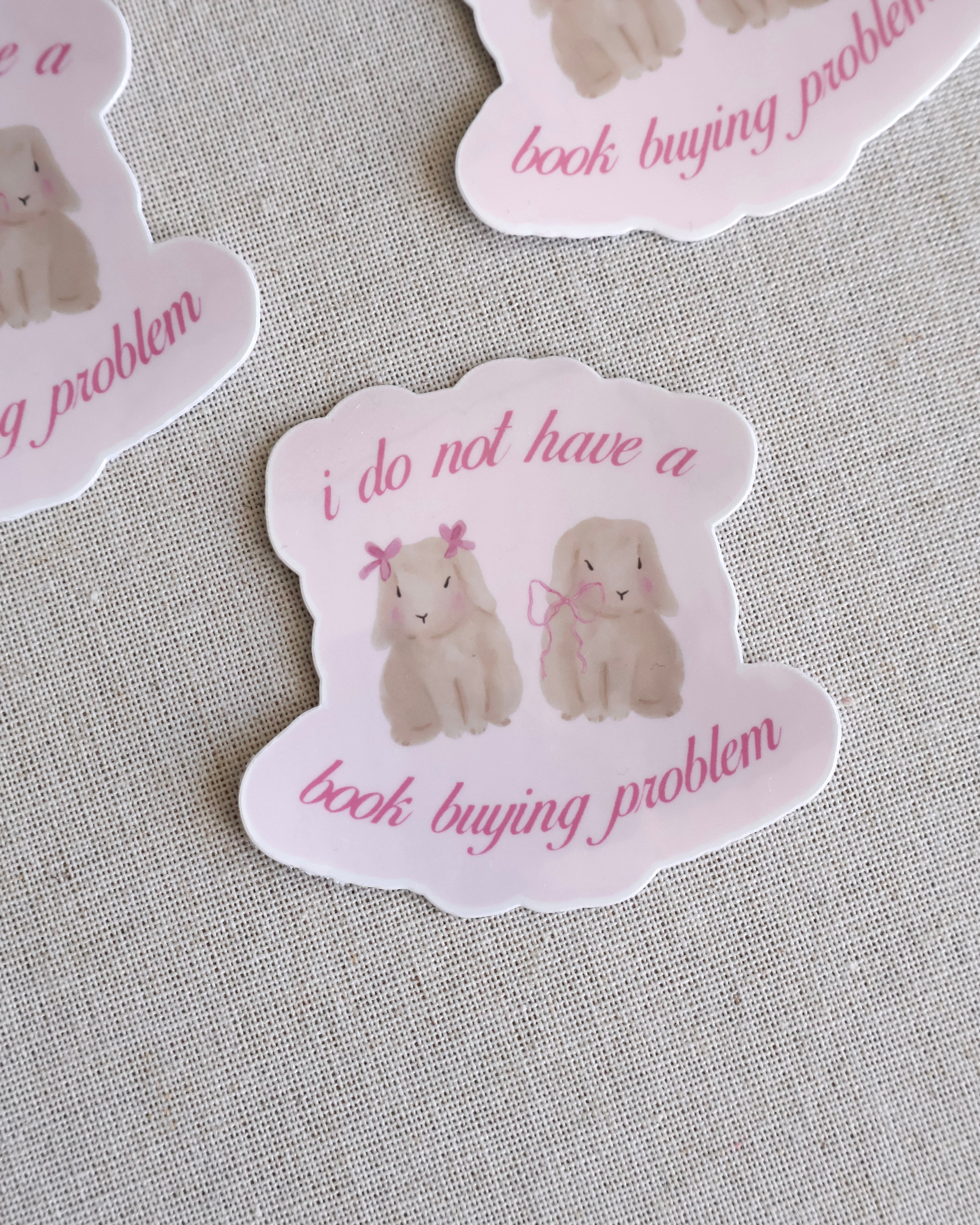 I Do Not Have A Book Buying Problem Sticker