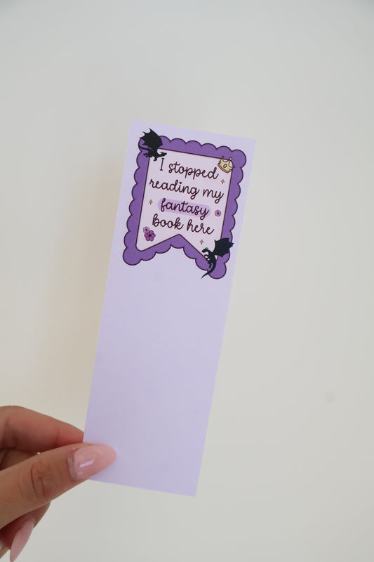 BOOKMARK FANTASY