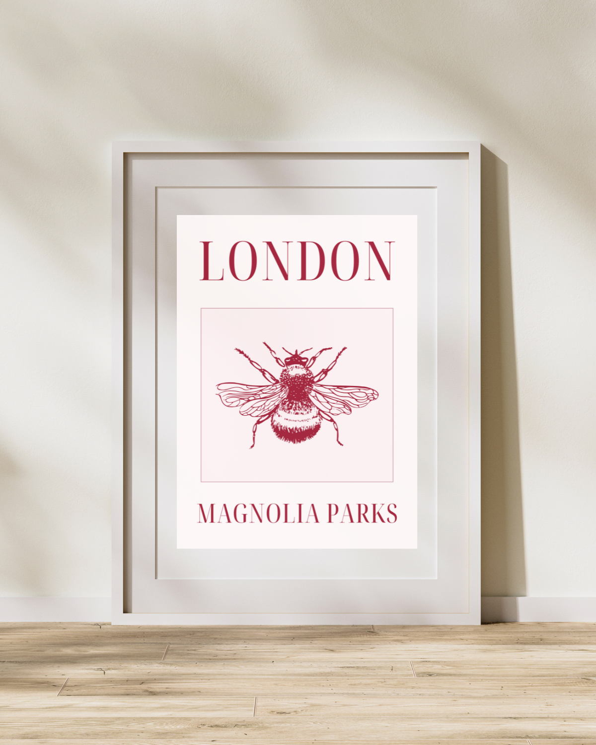 London Bee Print