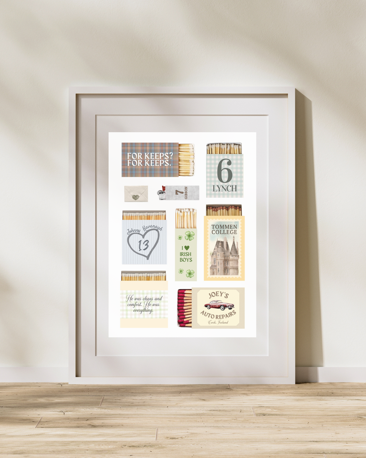 Tommen Matchbox Print