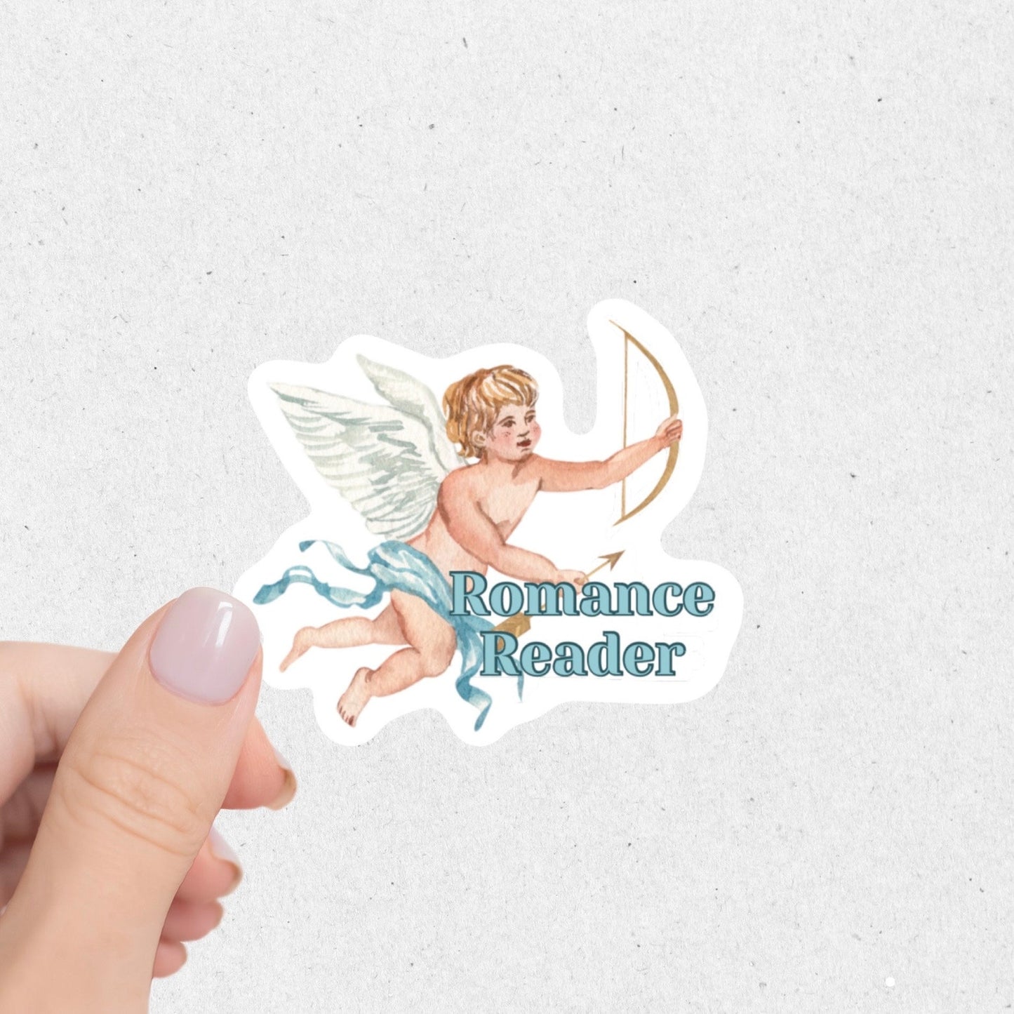 Romance Reader Sticker