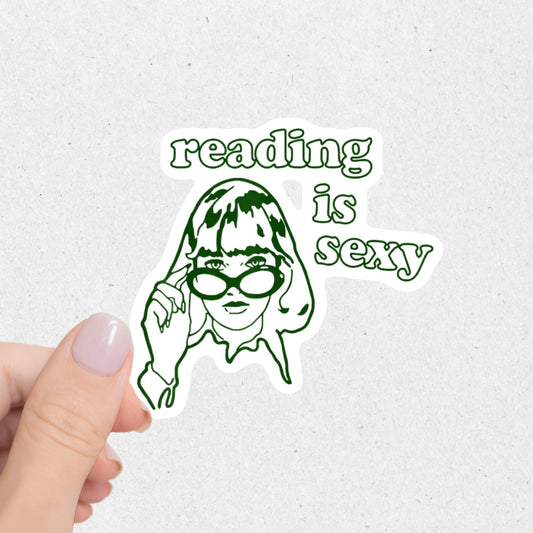 Reading Is Sexy Sticker