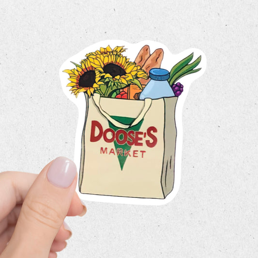 Doose's Market Gilmore Girls Sticker