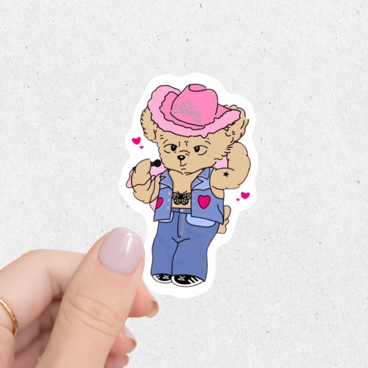 Harry Bear Sticker